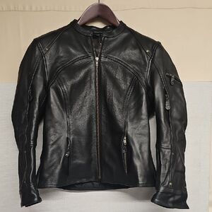 MILWAUKEE LEATHER WOMENS MOTORCYCLE JACKET BFPM-06-223